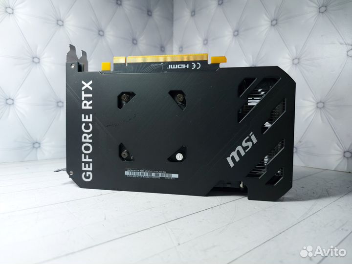 Игровая видеокарта MSI RTX 4060 ventus 2x 8gb