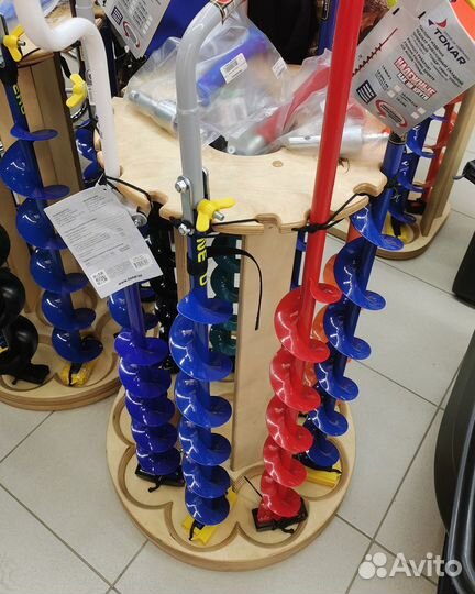 Шнеки под адаптеры для зимней рыбалки, ледобуры