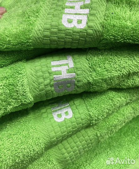 Халат с вышивкой полотенца с вышивкой