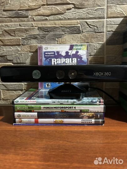 Xbox 360 + Kinect + 73 Игры