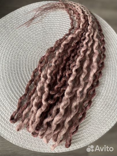 Дреды. Комплект микс кос и дред