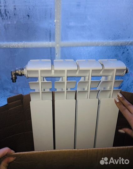 Радиатор 4 секции