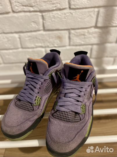 Кроссовки nike Air Jordan 4 Retro 'Canyon Purple'