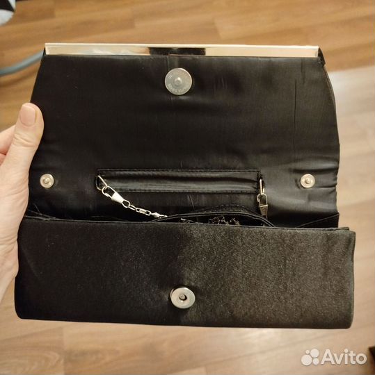 Клатч женский вечерний черный