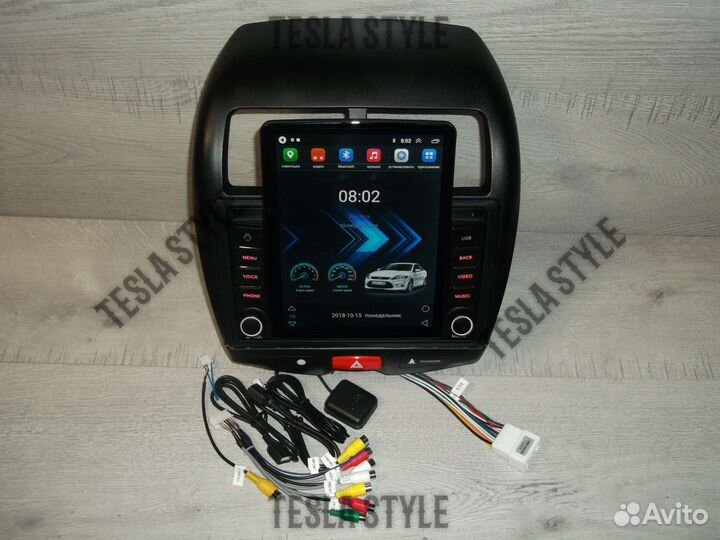 Магнитола Mitsubishi Asx Tesla 2/32 Android GPS