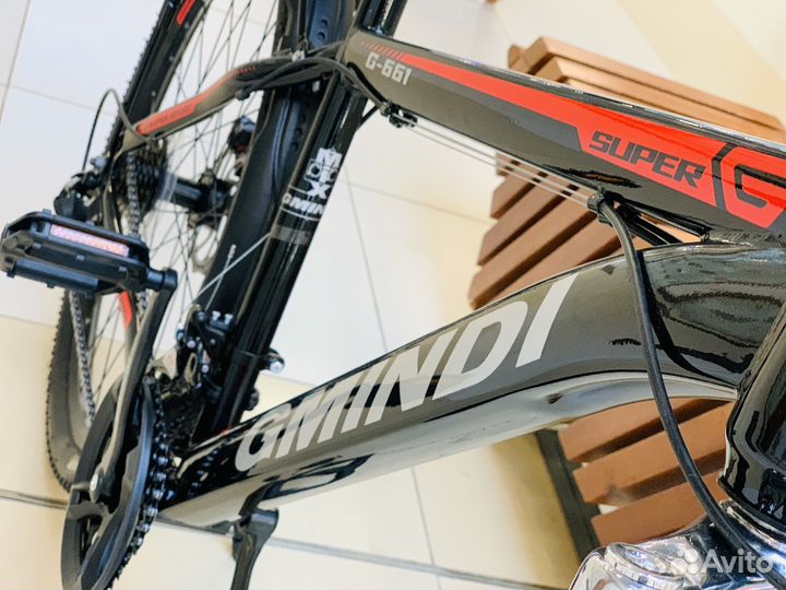 Велосипед новый с багажником 27,5