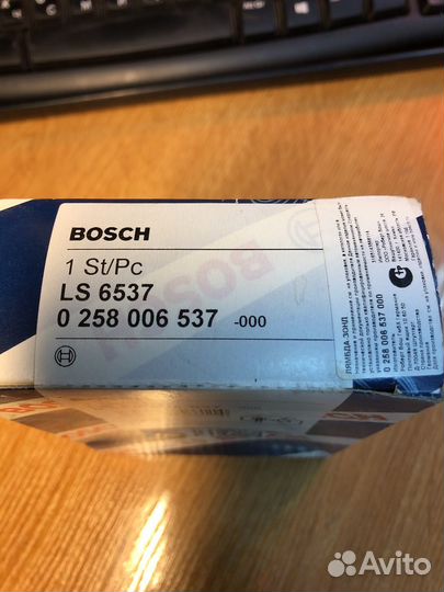 Новый Оригинал bosch лямбда зонд 0258006537