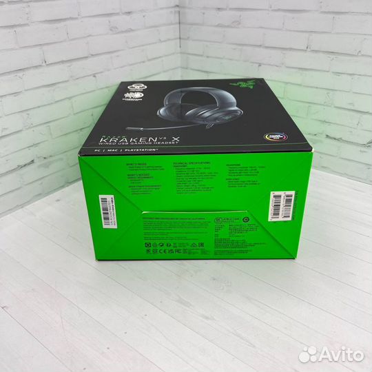 Игровые наушники Razer kraken v3x