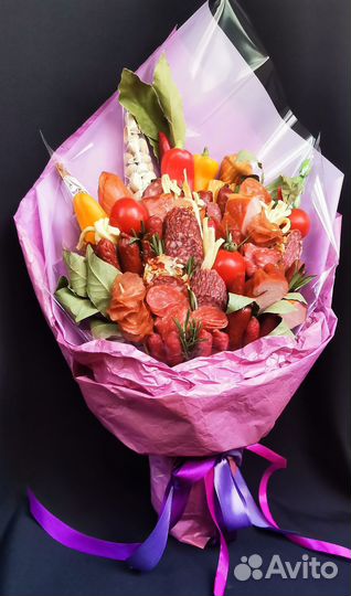 Женский съедобный букет