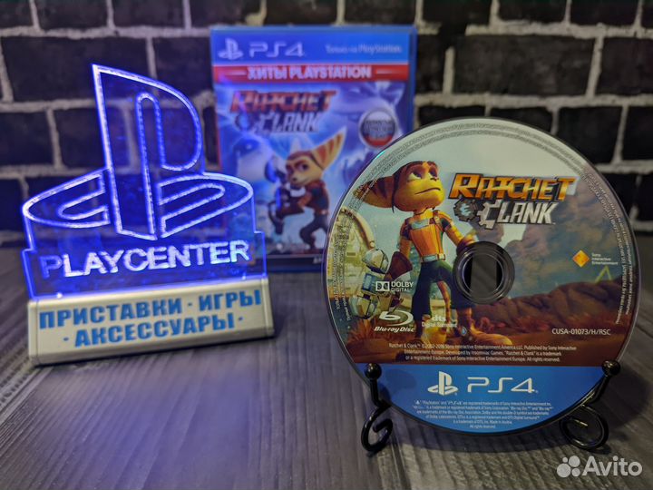 Rachet and clank PS4 диск