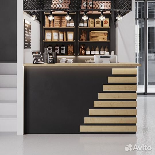 Барная Стойка Гикори Черный Клён