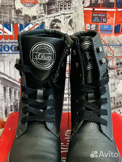 Ботинки S'Oliver. Новые. Оригинал