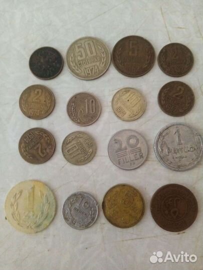 Монеты разные