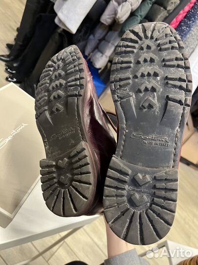 Ботинки мужские Santoni Италия 42