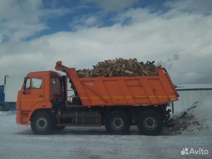 Дрова колотые смесь