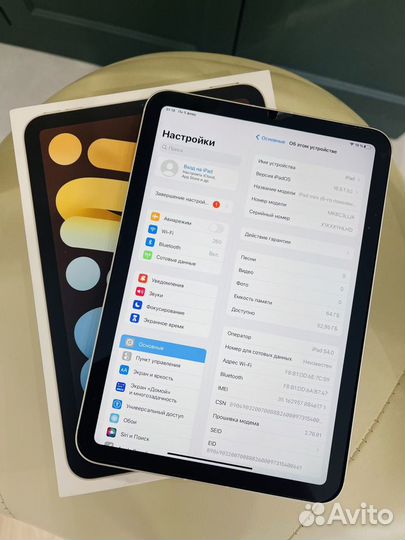 iPad Mini 6 64Gb Cellular идеальный