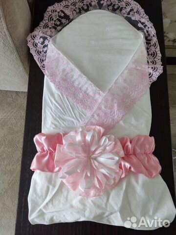 Конверт на выписку летний для девочки