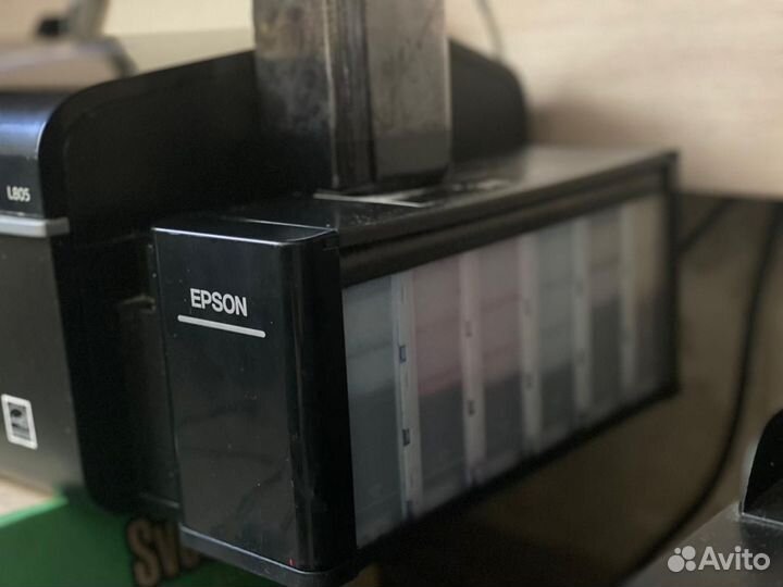 Цветной принтер Epson L805 с снпч и WiFi