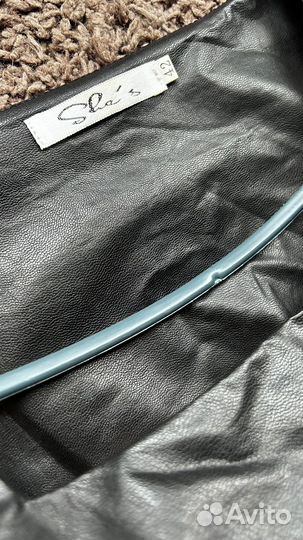 Кожаный сарафан 40-42