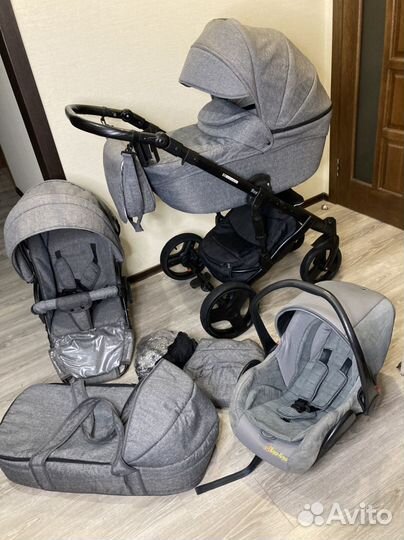 Детская коляска 3в1 Adamex Corsa Ray