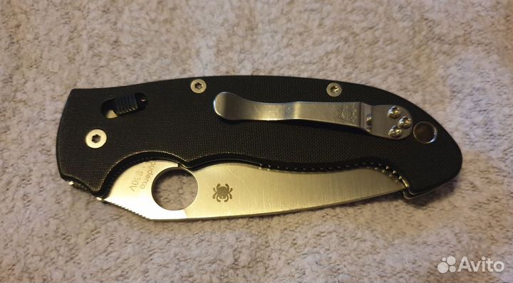 Нож Spyderco Manix 2XL Оригинал