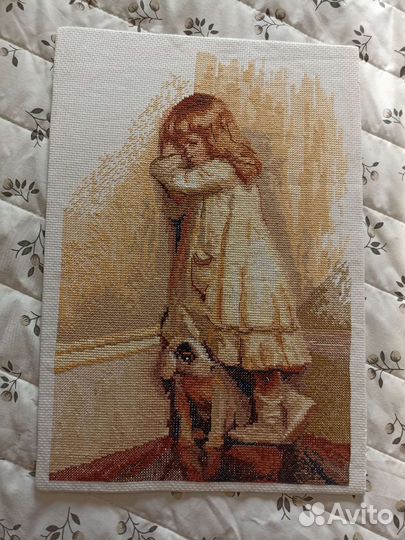 Вышивка крестиком готовая