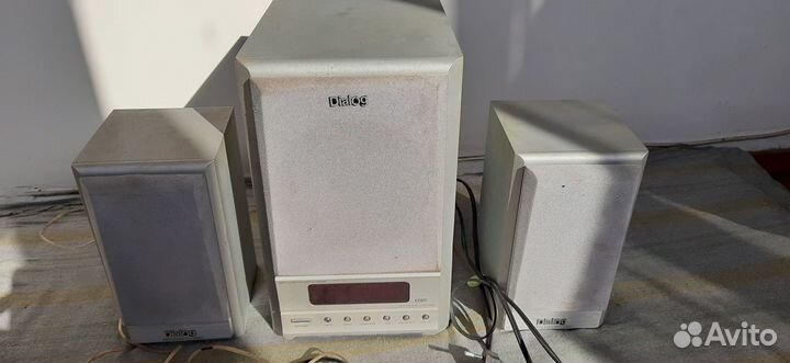 Колонки Dialog W3200 с сабвуфером