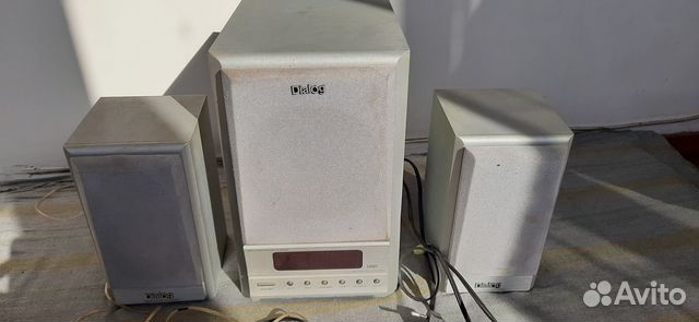 Колонки Dialog W3200 с сабвуфером