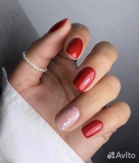 Коррекция наращённых ногтей