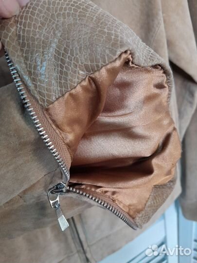 Куртка натуральная замша Cappuccini 42/44