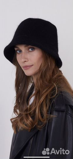 Шапка Панама женская теплая