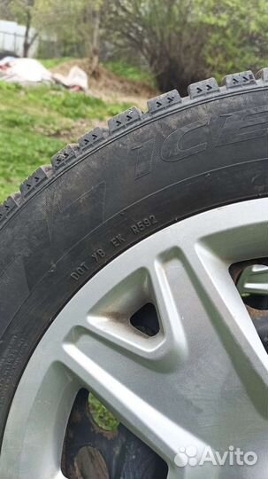 Зимняя шипованая резина r17 на штампованных дисках