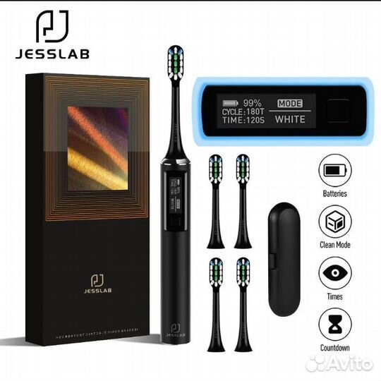 Ультразвуковая электрическая зубная щетка jesslab