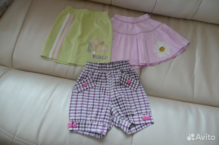 Юбки и шорты на девочку