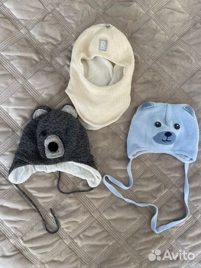 Шапки пакетом Reima Размер 3-6 мес