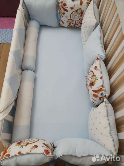 Бортики, комплект в кроватку