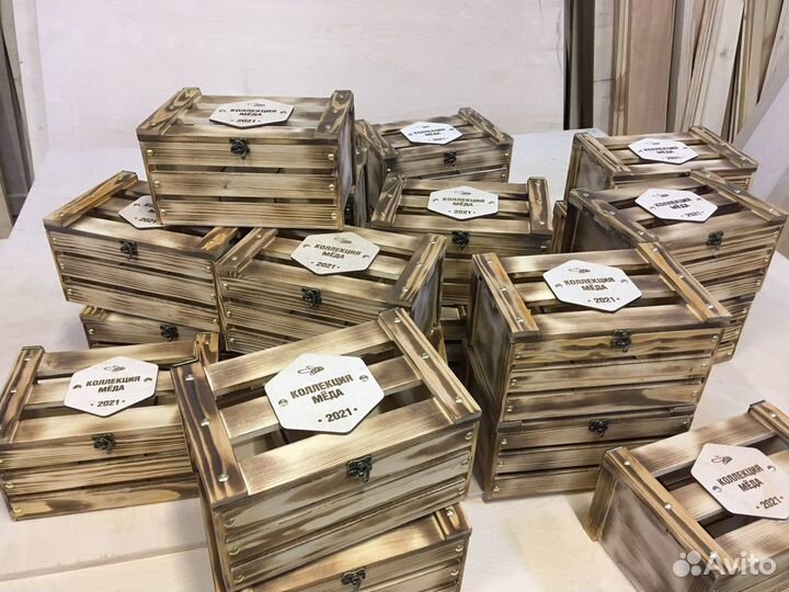 Деревянный ящик