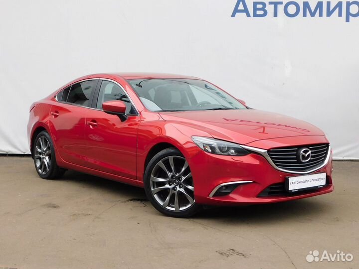 Mazda 6 2.5 AT, 2017, 77 882 км