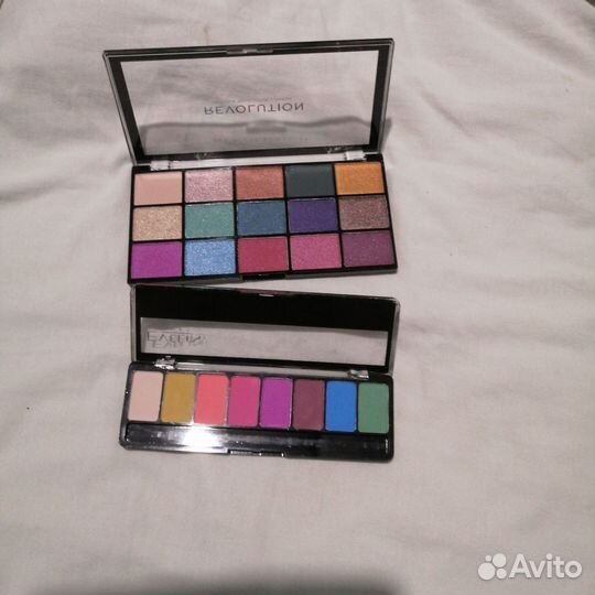 Тени, подводки, тушь