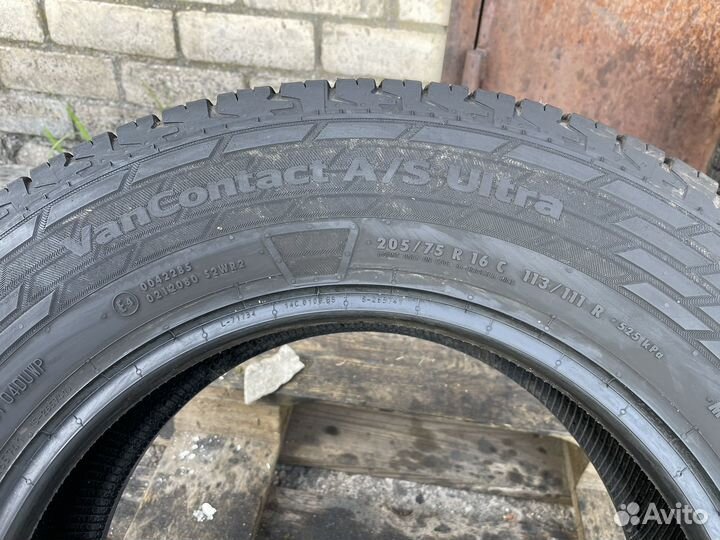 Continental VanContact A/S Ultra 205/75 R16C
