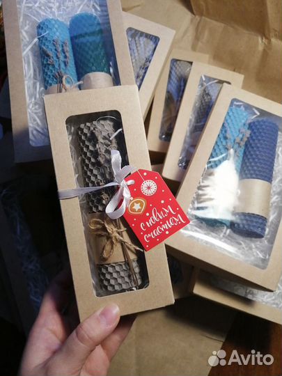 Свечи восковые из вощины