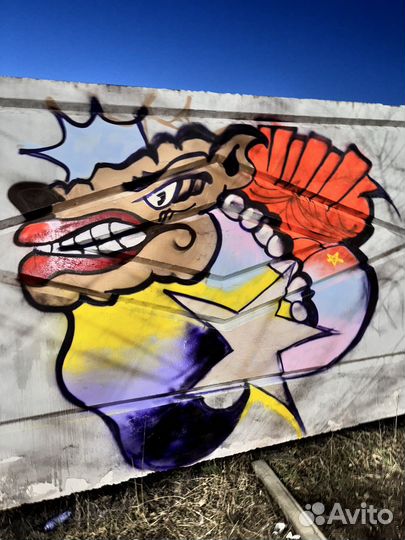 Художник граффити