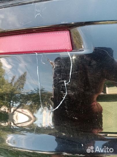 Бампер задний Мицубиси Лансер 2009 год