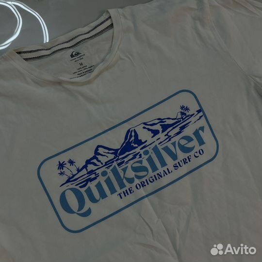 Футболка белая Quicksilver