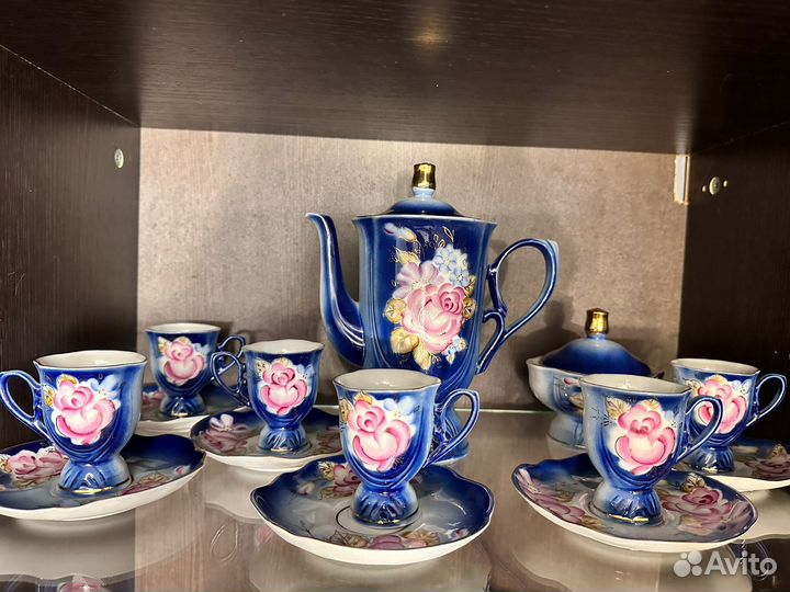 Кофейный сервиз вербилки СССР