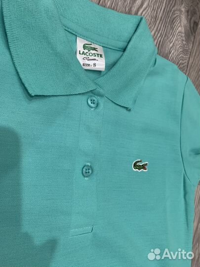 Платье поло lacoste