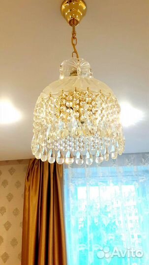 Люстра хрустальная Богемия Чехия