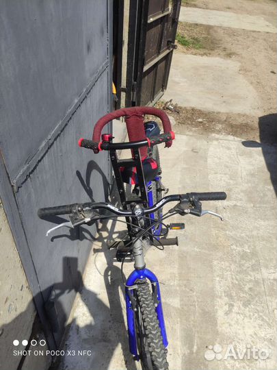 Детское велокресло переднее