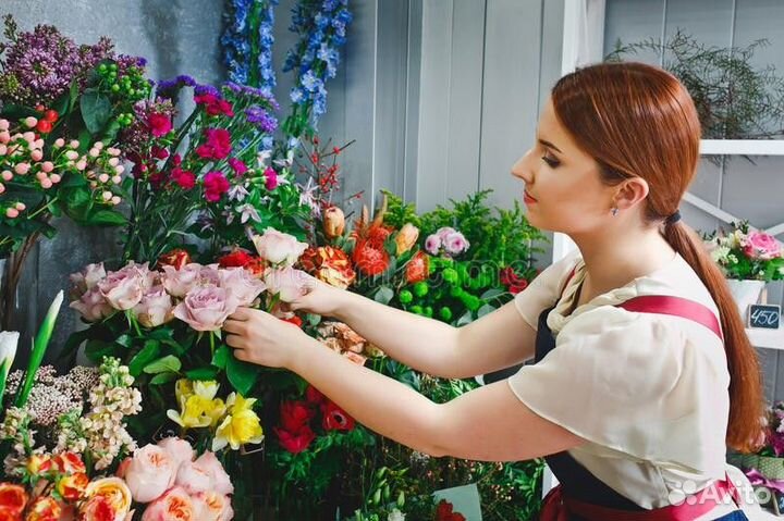 Продавец цветов в ночь (Дёма)