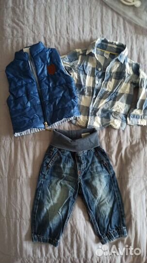 Пакет одежды для мальчика 80 размер